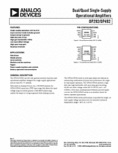 DataSheet OP492 pdf